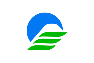 Flag of Mitoyo Kagawa