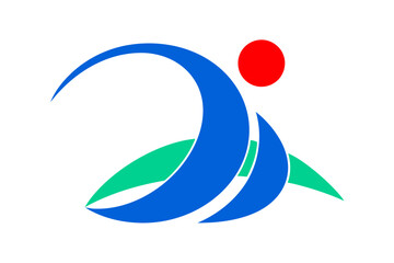 Flag of Miyakojima Okinawa