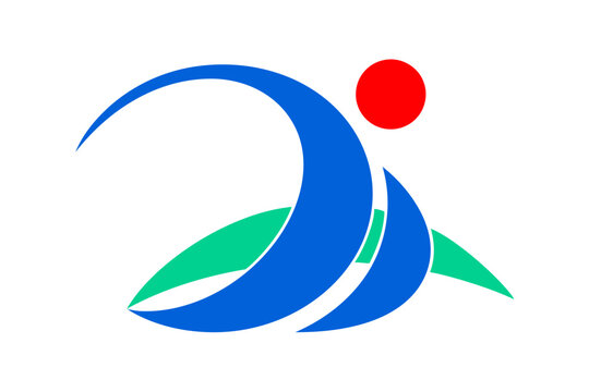 Flag of Miyakojima Okinawa