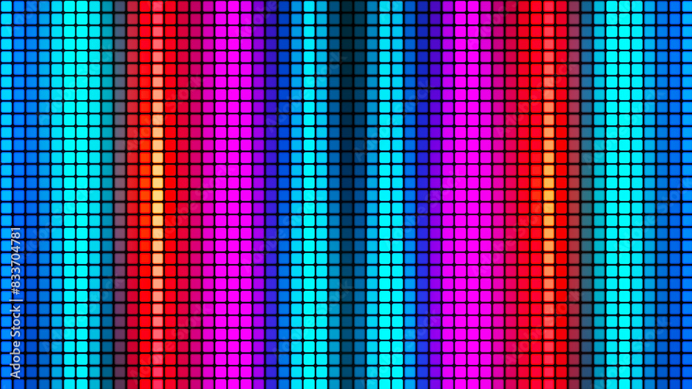 Fototapete abstract background from multi-colored squares. abstract gradient background. pixel background for w