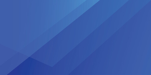 Fototapeta premium Modern blue abstract background vector. Abstract blue business banner vector background with geometric shapes and copy space for design