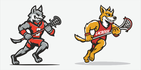 Creating a Sports Cartoon Character Image. Vector Illustration