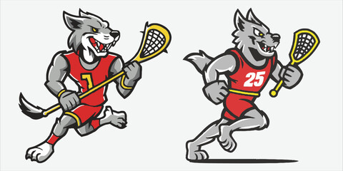 Creating a Sports Cartoon Character Image. Vector Illustration