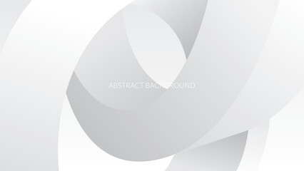 3D Abstract pipe geometric Monochrome background vector illustration