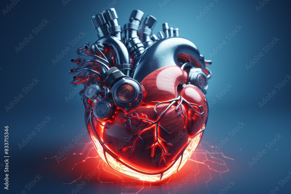 Poster AI is used in developing educational programs and creating clinical models to study and evaluate heart disease.