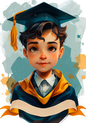  Graduación niño