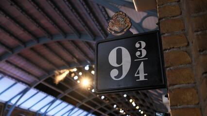 Naklejka premium Tokyo - May 15 2024: Warner Bros. Studio make a new tour about the movie of Harry Potter 