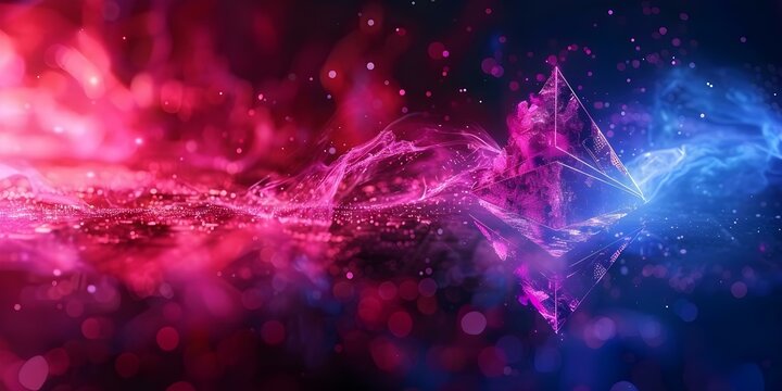 Ethereum blockchain digital mining technology wallpaper banner for tech enthusiasts. Concept Technology Enthusiasts, Ethereum Blockchain, Digital Mining, Wallpaper Banner, Tech Innovation