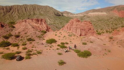 Desert landscape of northwestern Argentina