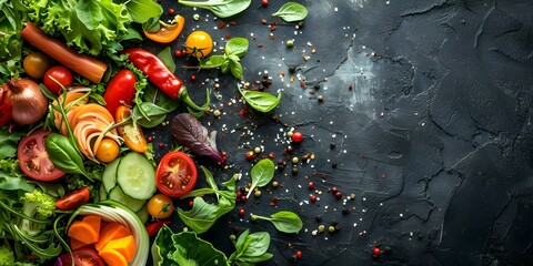 Get rid of leftover food and kitchen vegetable waste in an ecofriendly way. Concept Ecofriendly Waste Disposal