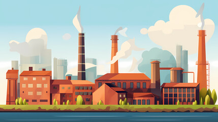 Horizontal banners with units for oil industry vector image