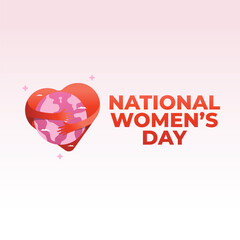 vector graphic of National Womens Day ideal for National Womens Day celebration.