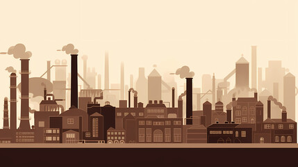 Naklejka premium Oil field vector image