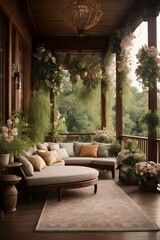 old house in the garden