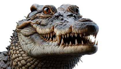 Obraz premium crocodile isolated on the transparent background.