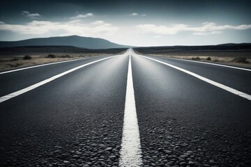 Fototapeta premium road in the desert