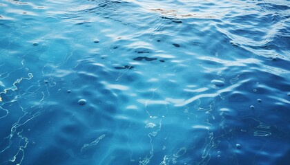 blue water ripples