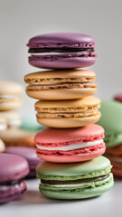 macarons fond &eacute;cran wallpaper story reel instagram facebook tiktok