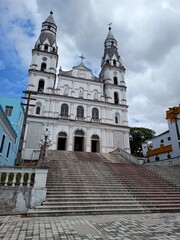 Fototapeta premium Our Lady of Sorrows Basilica in Porto Alegre, Rio Grande do Sul, Brazil