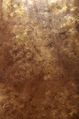 bright art background in brown-gold color with texture