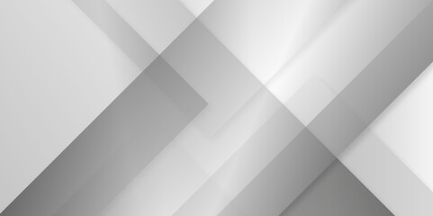 Fototapeta premium Modern architecture detail white or grey lines, abstract background with seamless geometric pattern used as presentation, Seamless architecture geometry tech modern abstract background, 