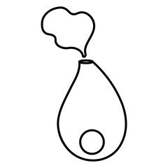 Premium design icon of multicooker

