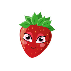 Happy strawberry