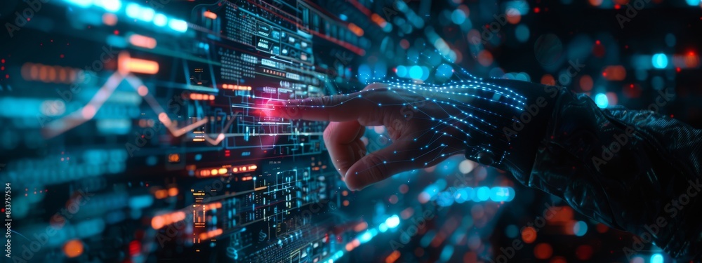 Poster the system uses artificial intelligence (ai) with machine learning, data mining, and other modern co