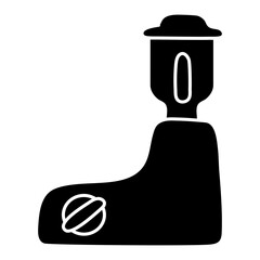 A trendy design icon of juicer 

