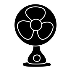 An icon design of pedestal fan

