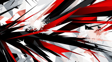 Abstract Image Pattern Background, Sharp angular shapes, Digital art, Vector Drawing Software, Texture, Wallpaper, Background, Cell Phone Cover and Screen, Smartphone, Computer, Laptop, 16:9 Format 