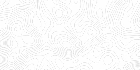 Abstract background with waves Geographic mountain relief. Abstract lines background. Contour maps. Topo contour map on white background, Topographic contour lines.