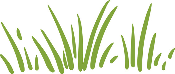 grass cartoon green shrubs bush drawing sketch