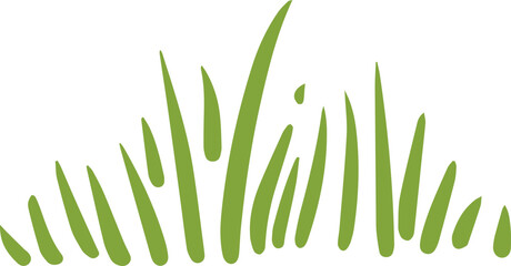 grass cartoon green shrubs bush drawing sketch