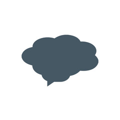 Cloud Speech bubble 
