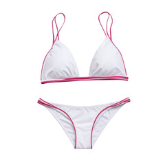 Summer bikini on Isolated transparent background png. generated with AI