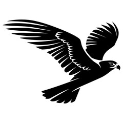 black illustration animal logo