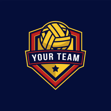 takraw logo badge template