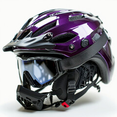 Fototapeta premium Simple Black Linear EPS Foam Helmet Divider