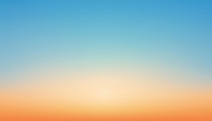 Fototapeta premium Blue Orange White Gradient Background