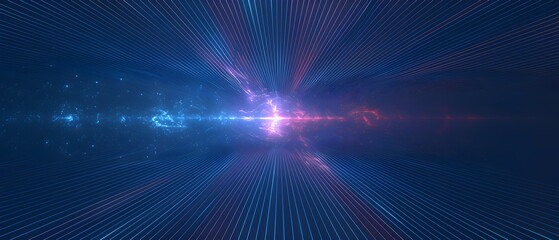 Obraz premium 8k, wallpaper, perspective metaverse cosmo space , galaxy, nebula paradox, time travel dimension, out space field, blue purple theme
