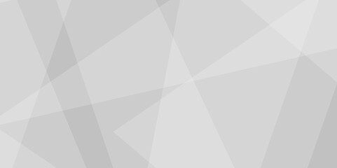 Abstract modern white and grey geometric triangle lines vector background. Design use for poster, template, banner, wallpaper background. Vector illustration.