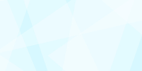 Abstract geometric smooth triangle shape with soft blue background, template and banner design. Vector illustration.