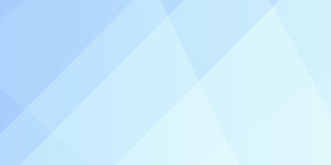 Obraz premium Abstract geometric smooth triangle shape with soft blue background, template and banner design. Vector illustration.