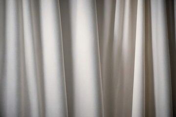 Obraz premium white curtain background