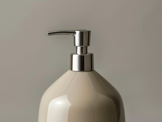 Obraz premium A luxurious hand lotion bottle with a pump dispenser
