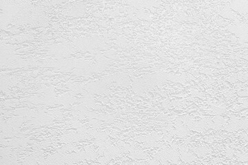 White Grunge Stucco Wall Background.