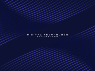 Futuristic blue background digital technology, cyber nano information, abstract communication, future technology data innovation, internet network speed connection.