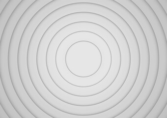 Abstract Circle Gradient Background White Gray