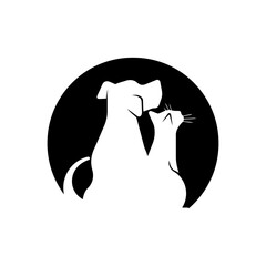 Obraz premium dog & cat Vector